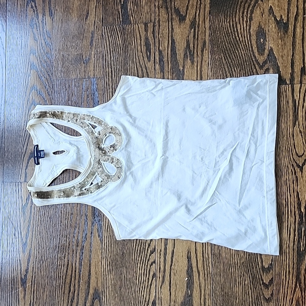 Club Monaco Embellished Tank